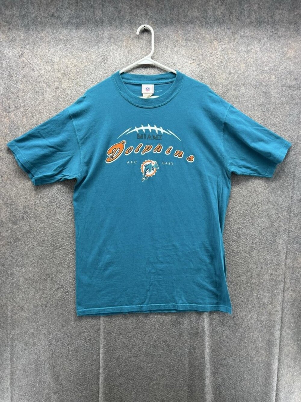 Miami Dolphins Shirt Mens Large Green Graphic NFL Football NFL AFC East Tee